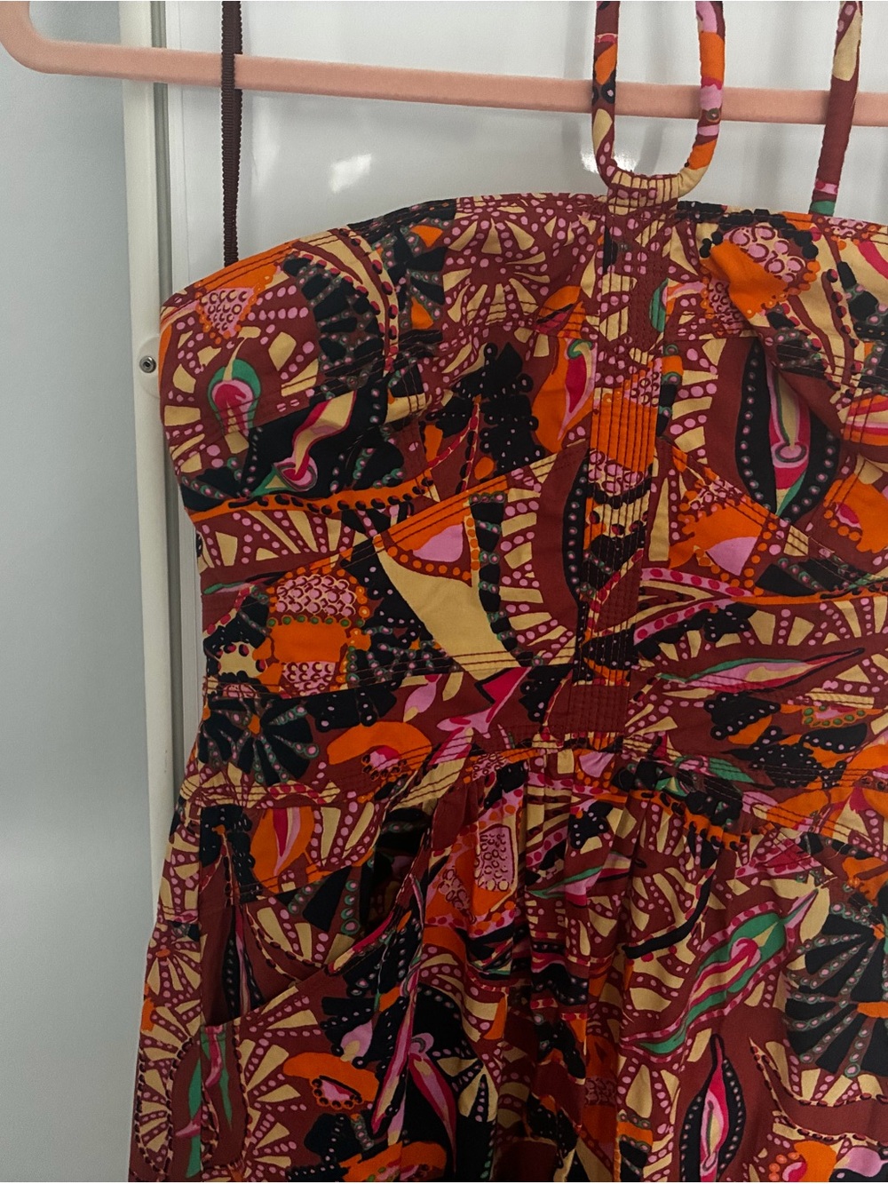 A.L.C. Multicolor Floral Print Strapless Maxi Dress - Picture 2 of 6